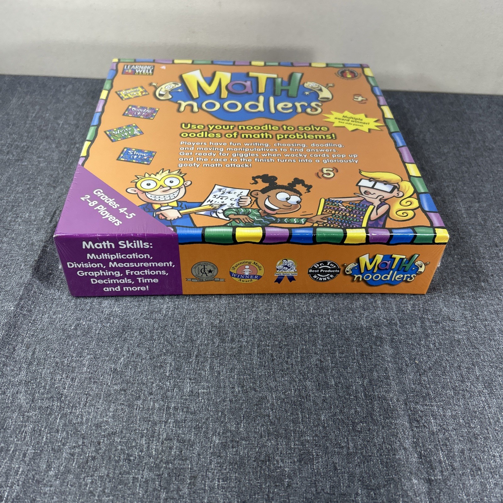 NEW MATH Noodlers Grades 4-5 Learning Well Games Math Skills Educational Student