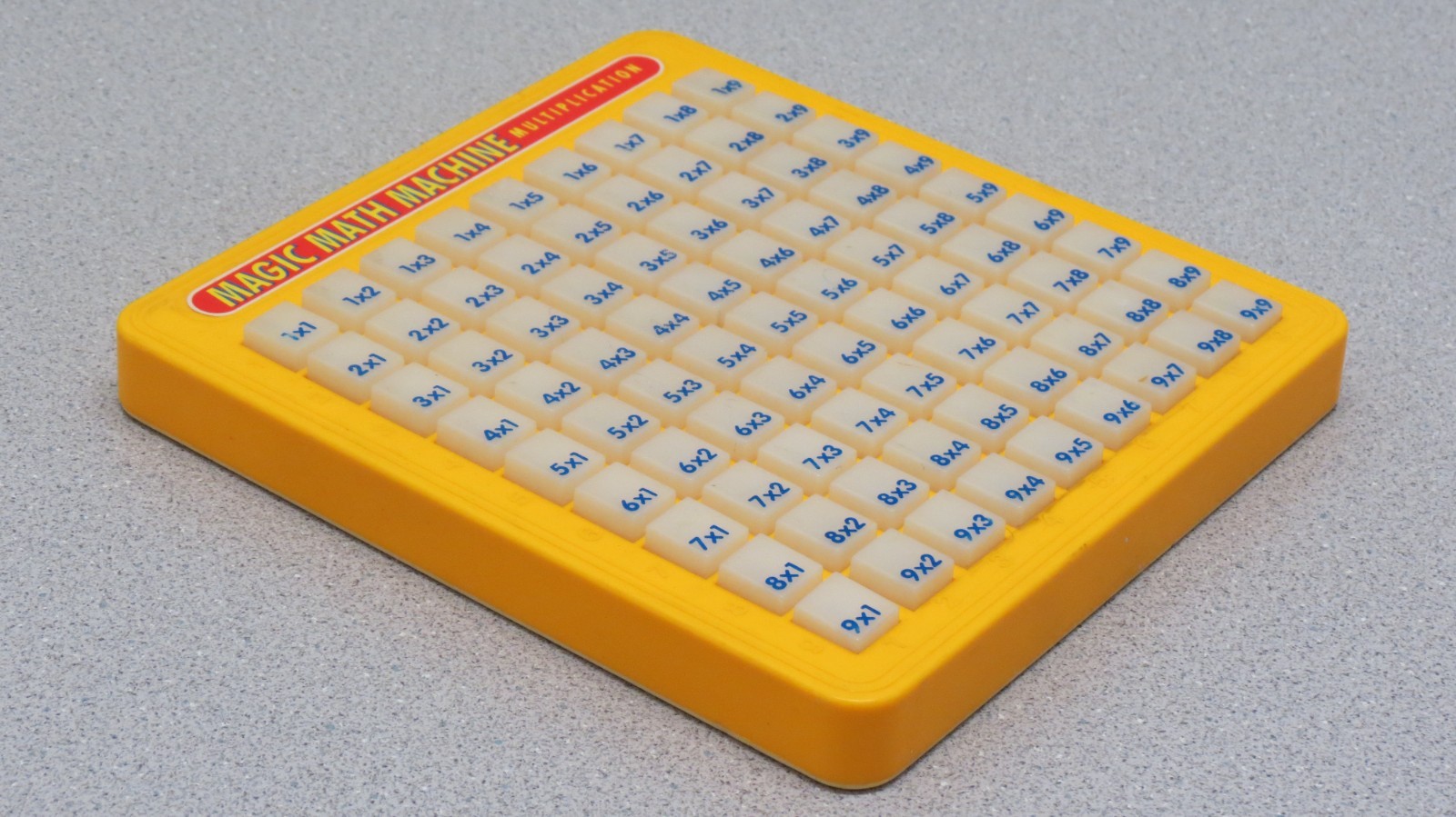Magic Math Machine Multiplication Lanard Toys 1993 Homeschool