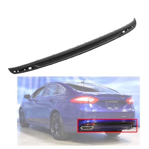 2013-2018 Ford Fusion Rear Bumper Valance Trim Panel Matte Black FO1195123