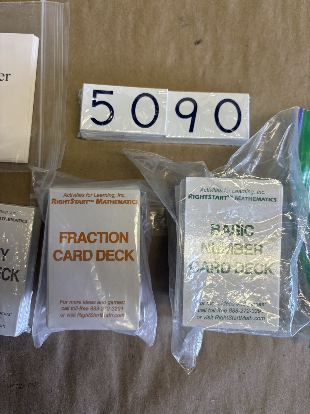 Right Start Mathematics Manipulative Lot, Unused Condition HOMESCHOOL STEM