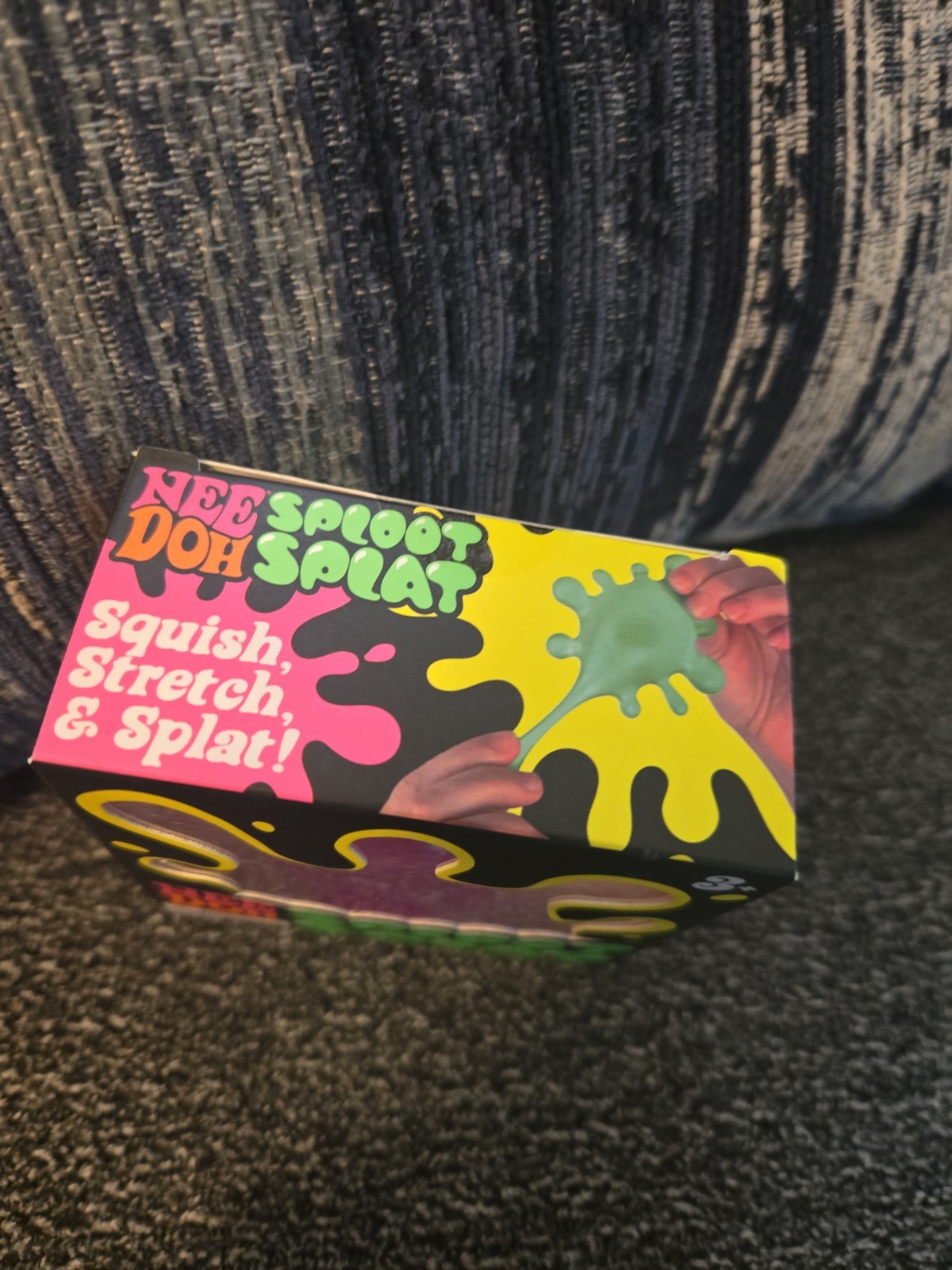 Schylling NeeDoh SPLOOT SPLAT Nee Doh SplootSplat Squishy Pink Factory Sealed