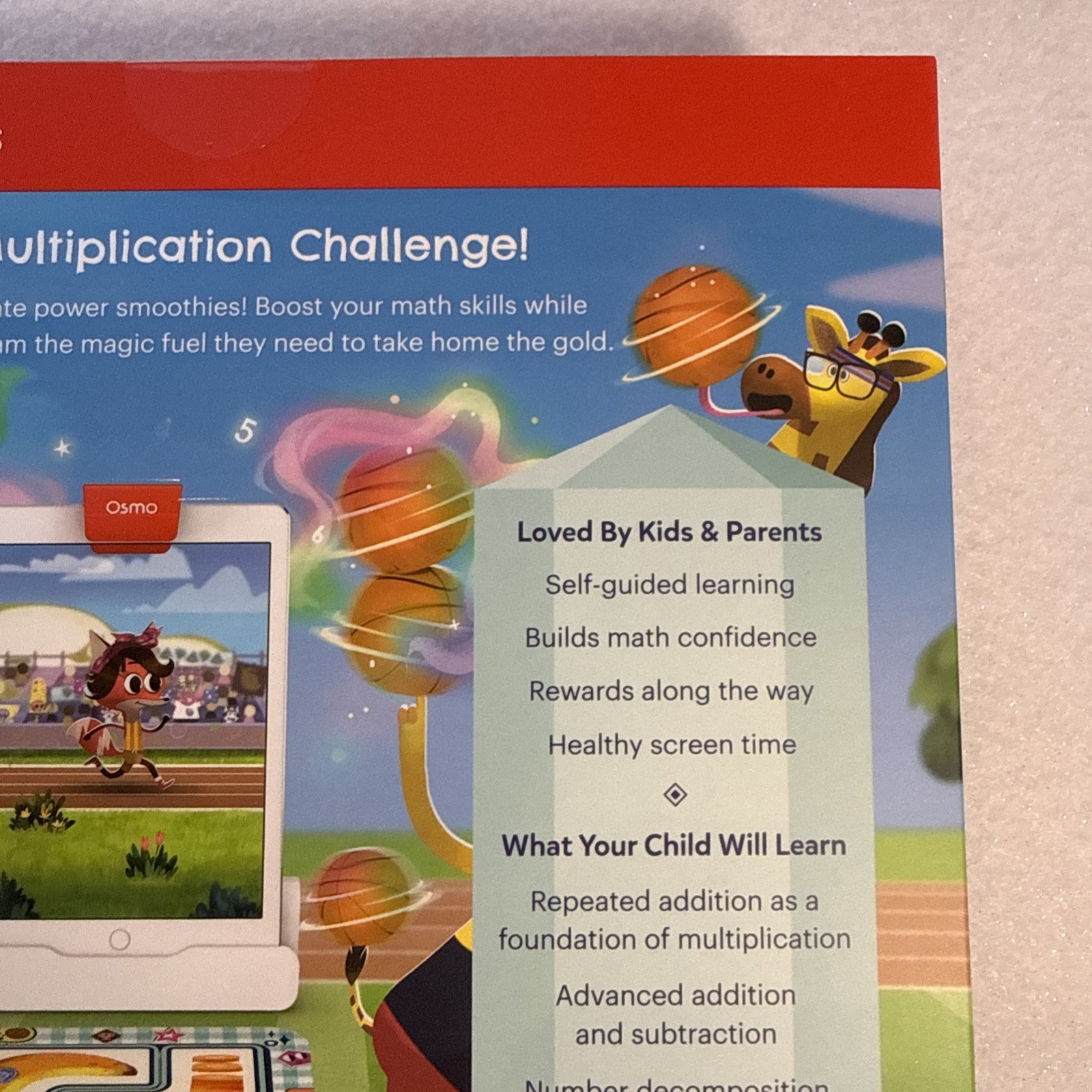 Osmo Math Wizard And The Enchanted World Games for iPad / Fire Tablet (Ages 6-8)