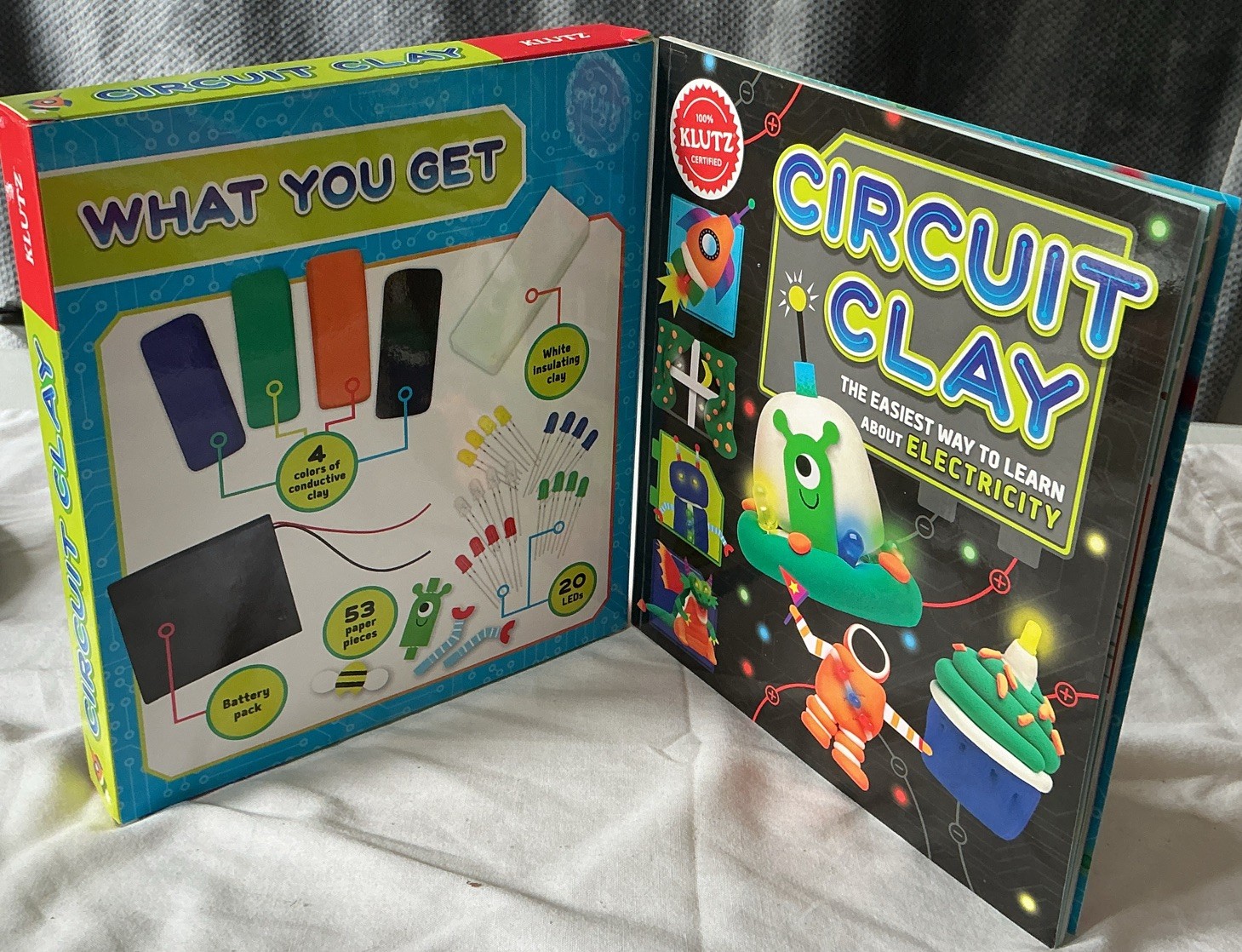 2-children’s Projects Tinker Crate & Circuit Clay very Educational