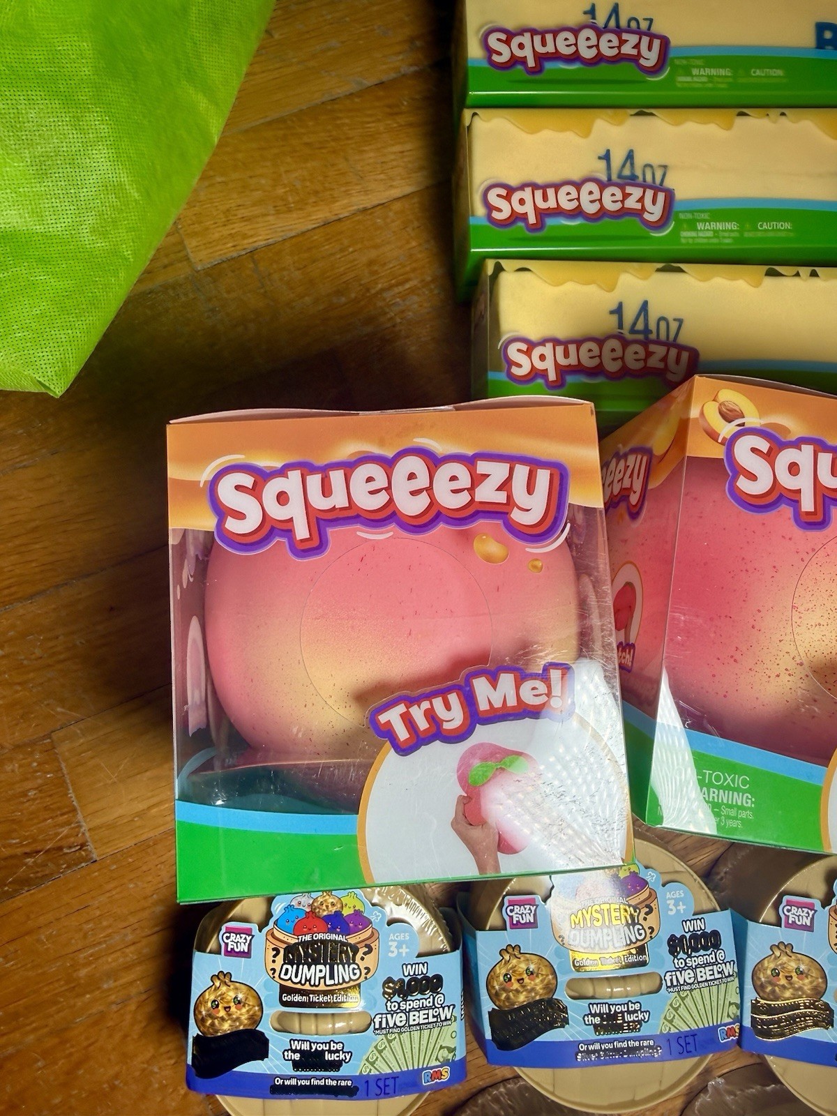 Viral Squeeezy Peach Sunny Day Jumbo Squishy Stress Toy