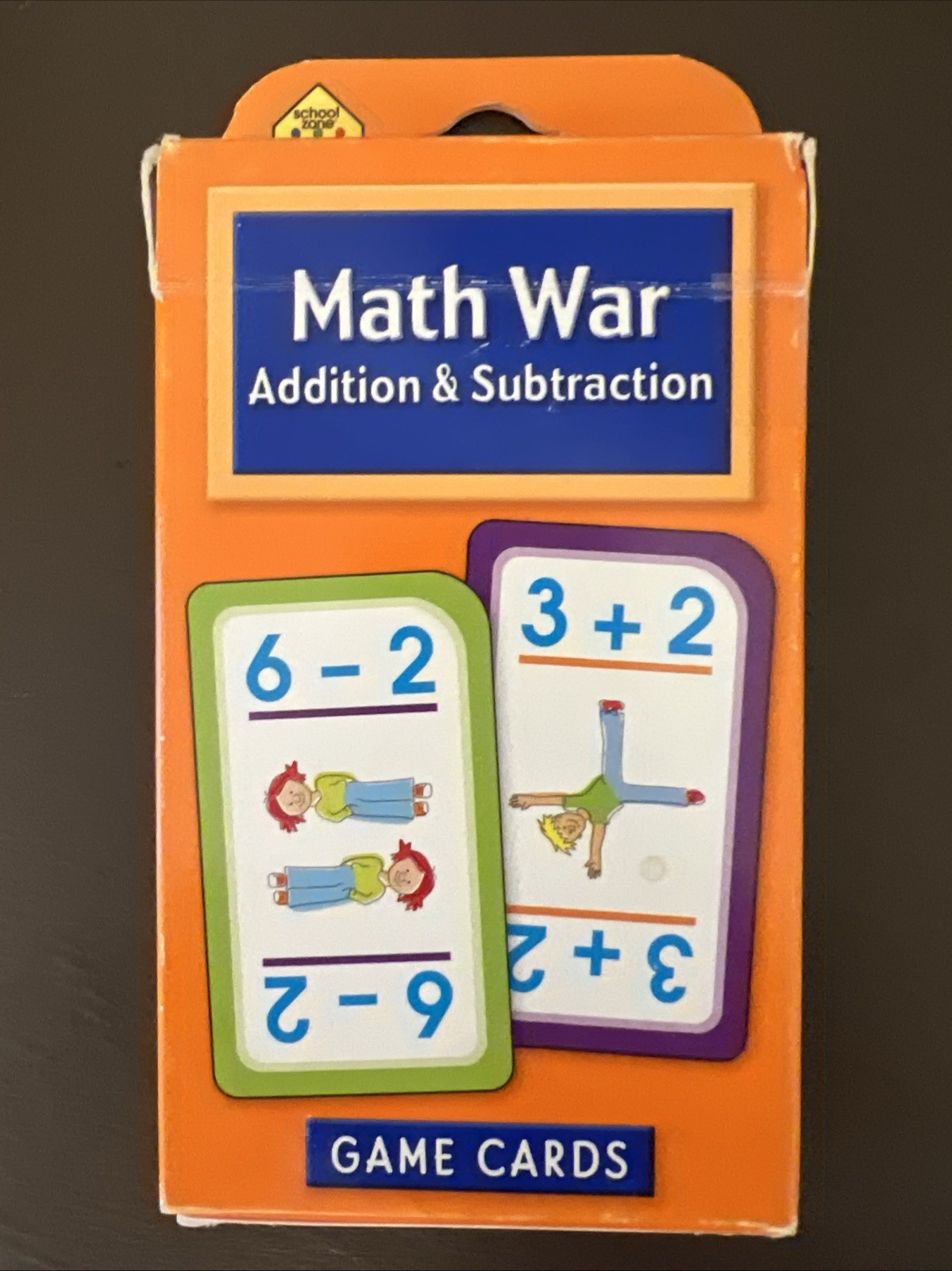 School Zone Multiplication Subtraction Addition Division 0-12 Flash Cards LOT 5!