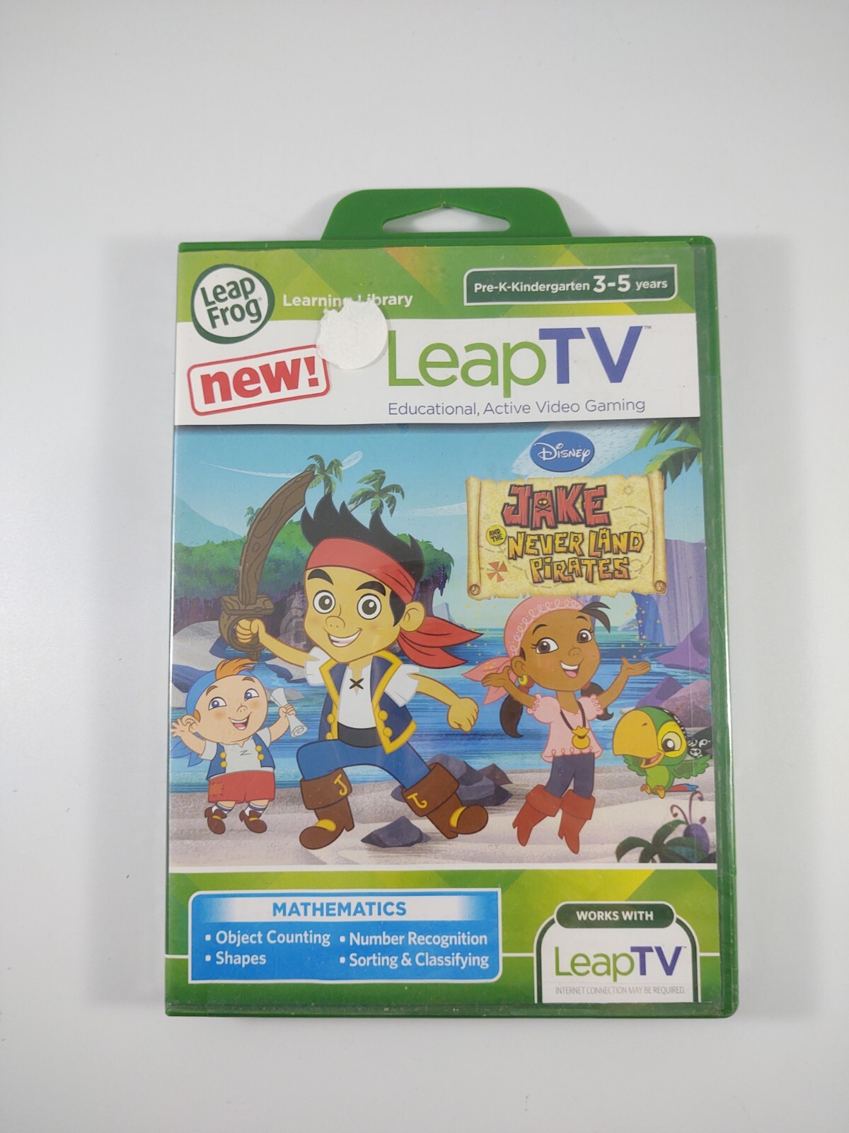 NEW Leap Frog, LeapTV Jake & the Never Land Pirates – Learning Video Game Math