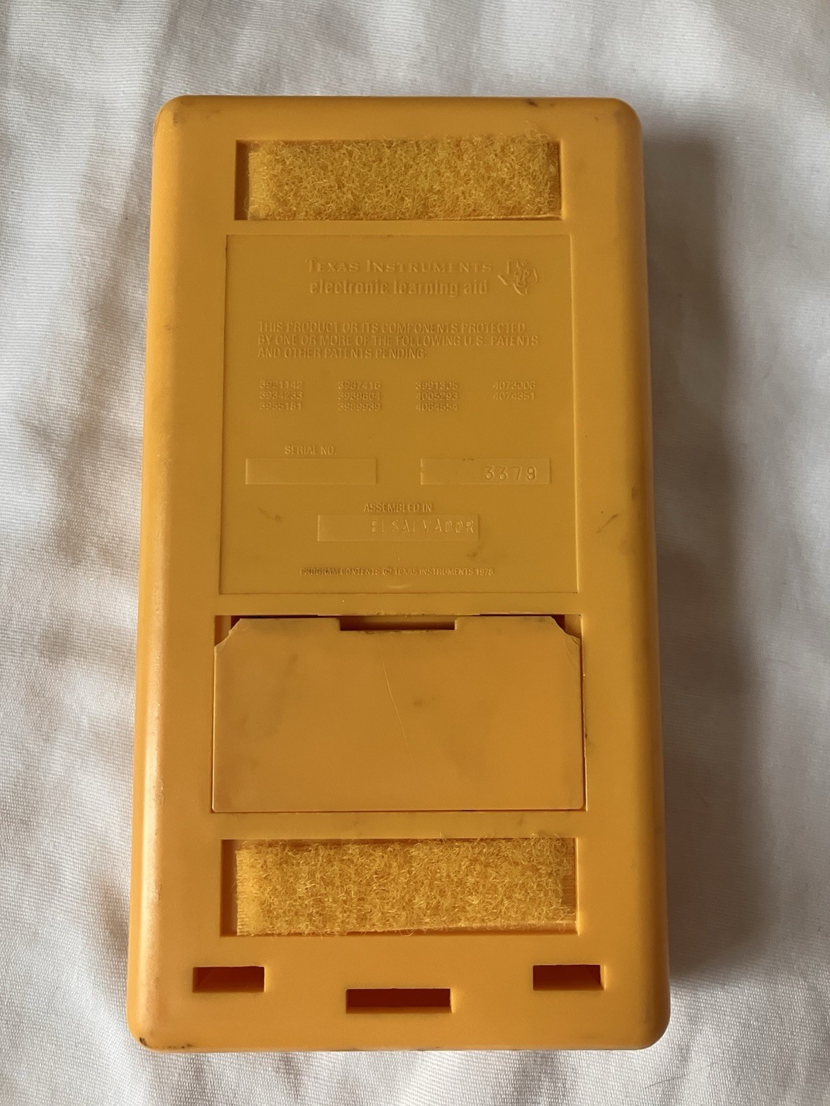 1978 Vintage Texas Instruments Spelling B In Case With Picture Book