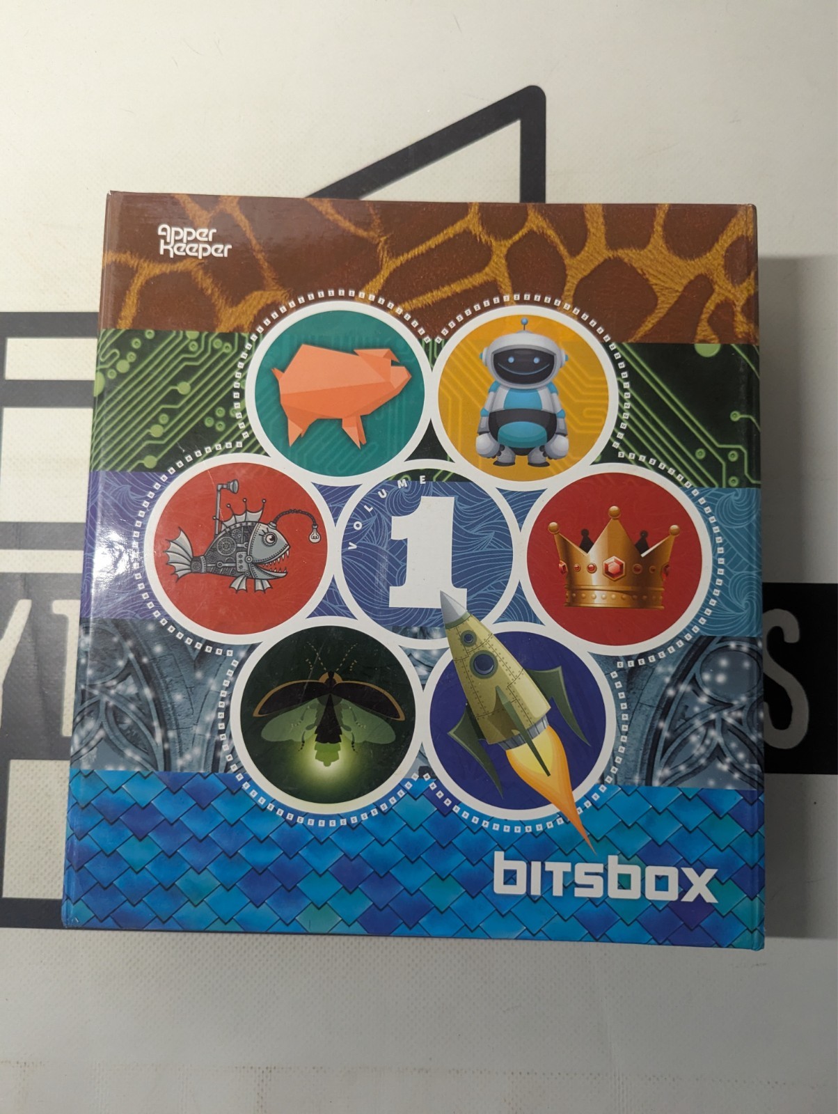 Bitsbox Apper Keeper Binder Volume 1 Sets 3-6 Coding for Kids Homeschool – Used