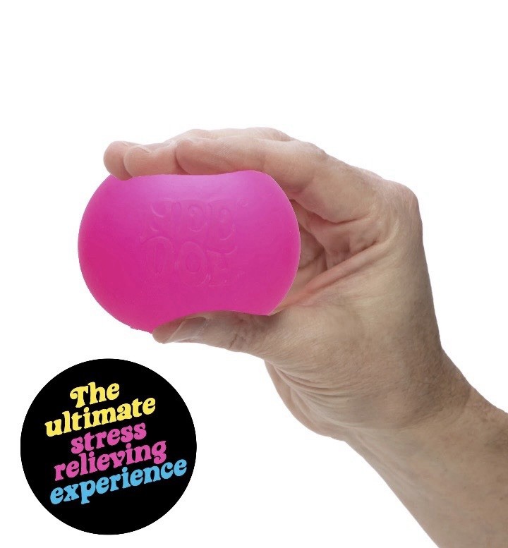 Authentic NeeDoh Color Change Yellow Stress/Sensory Ball by Schylling ✅