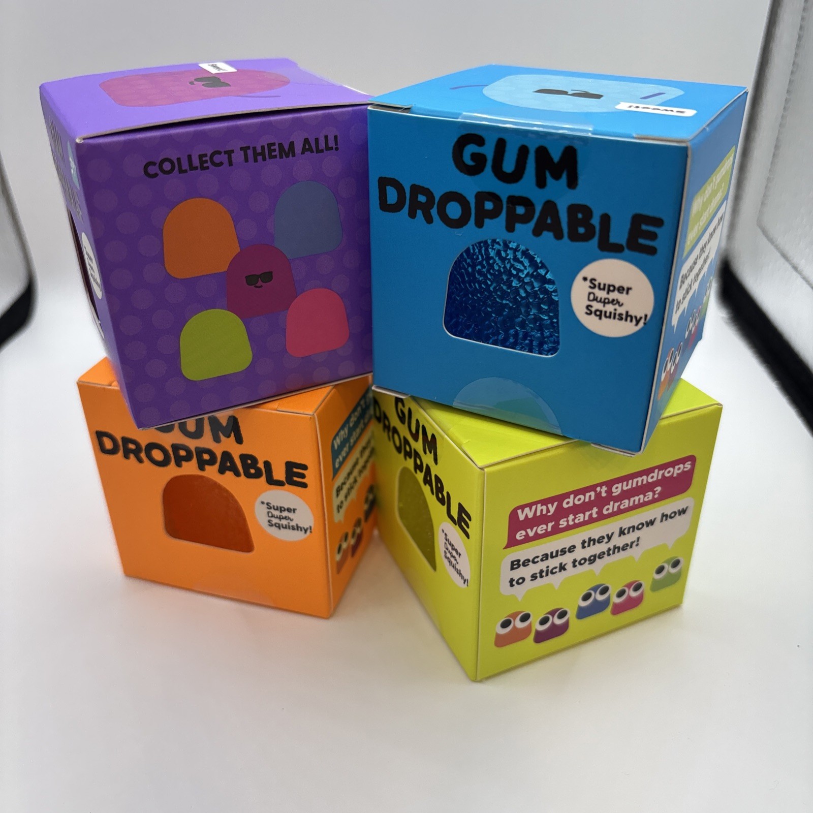 J’Adore all new viral Gum Droppable Squishy (4 count)