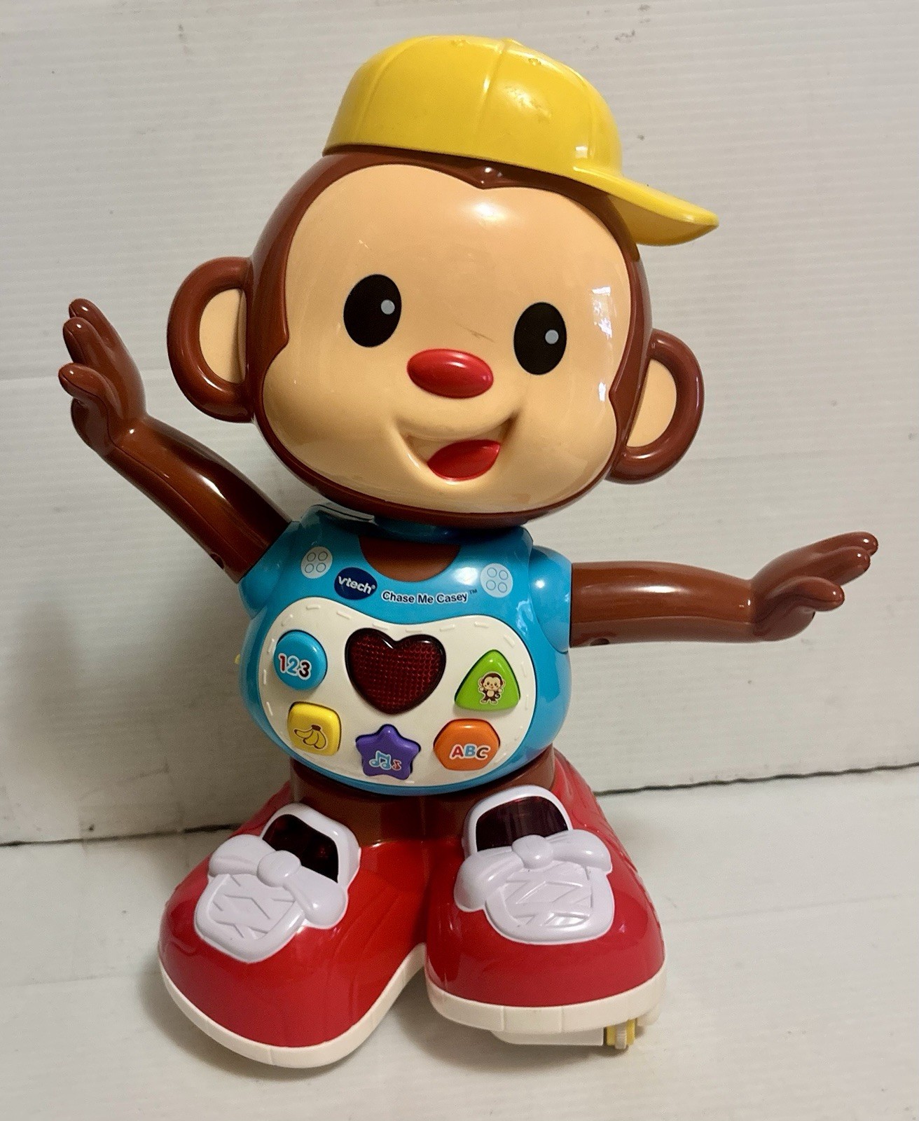 Vtech Chase Me Casey Interactive Dancing Singing Monkey Learning Fast Shipping
