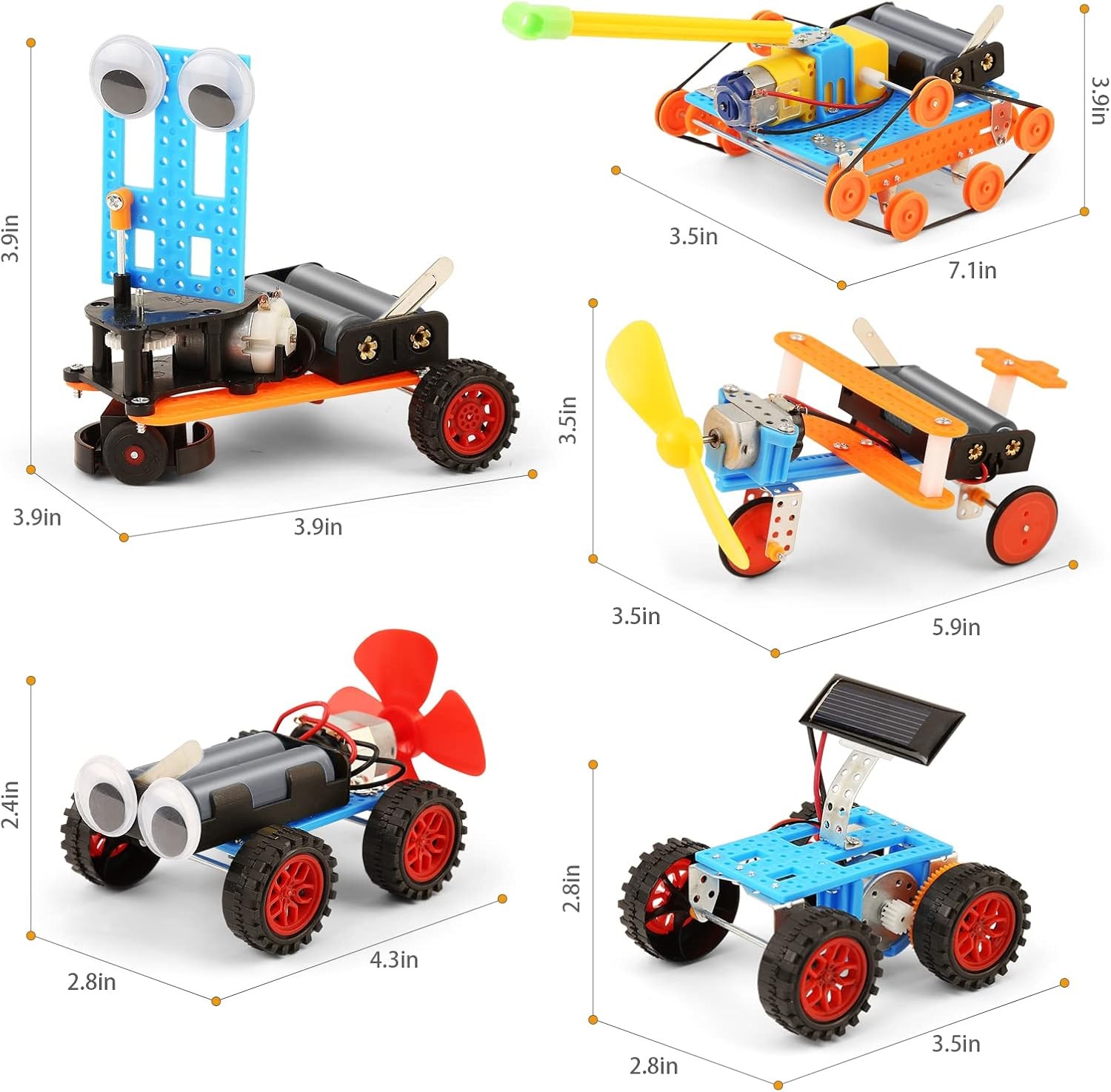 STEM Kits for Kids Crafts 6-8 8-12, Boys Gifts Toys for 6 7 8 Year Old Boy Birth