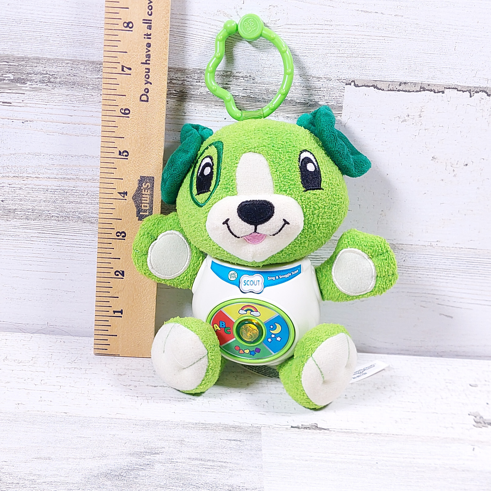 LeapFrog Sing and Snuggle My Pal Scout Puppy Interactive Plush Toy 8″ See Video