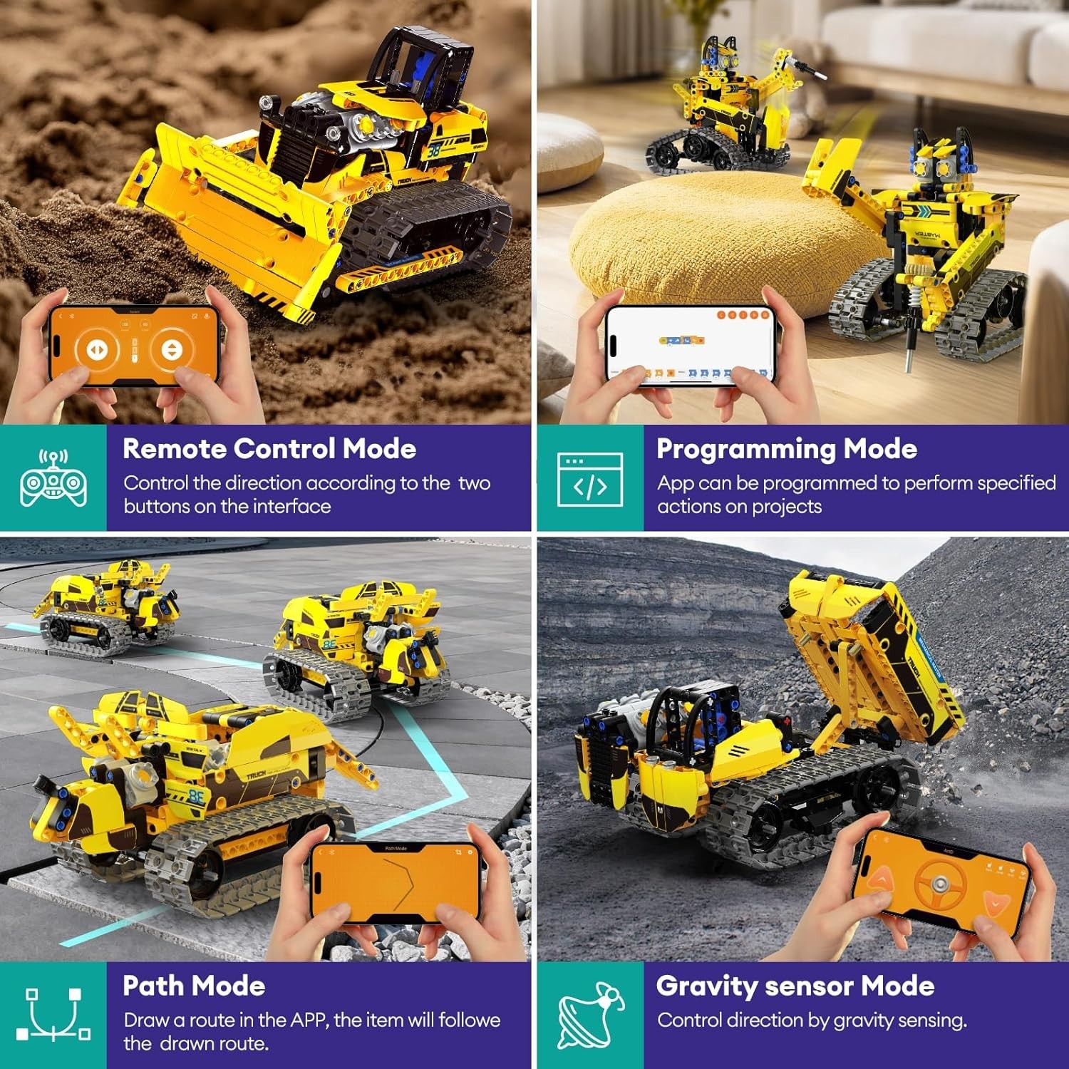 452 PCS STEM Robotics Kit for Kids – 5 Models with Remote Control & App Features