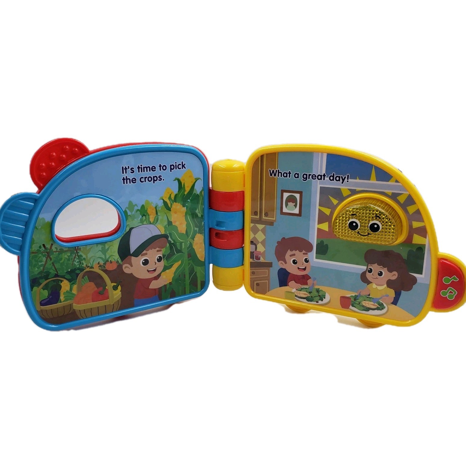 VTech Farm Fun Storybook Talks Sings Working Electronic Storybook, Tested