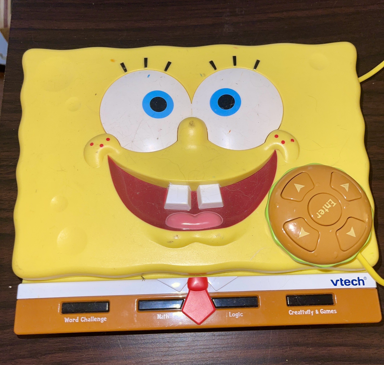 Nickelodeon Vtech SpongeBob SquarePants Kids Laptop Rare