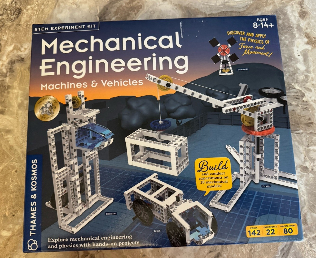 2024 Thames & Kosmos Mechanical Engineering Machines & Vehicles Stem Exp Kit NIP