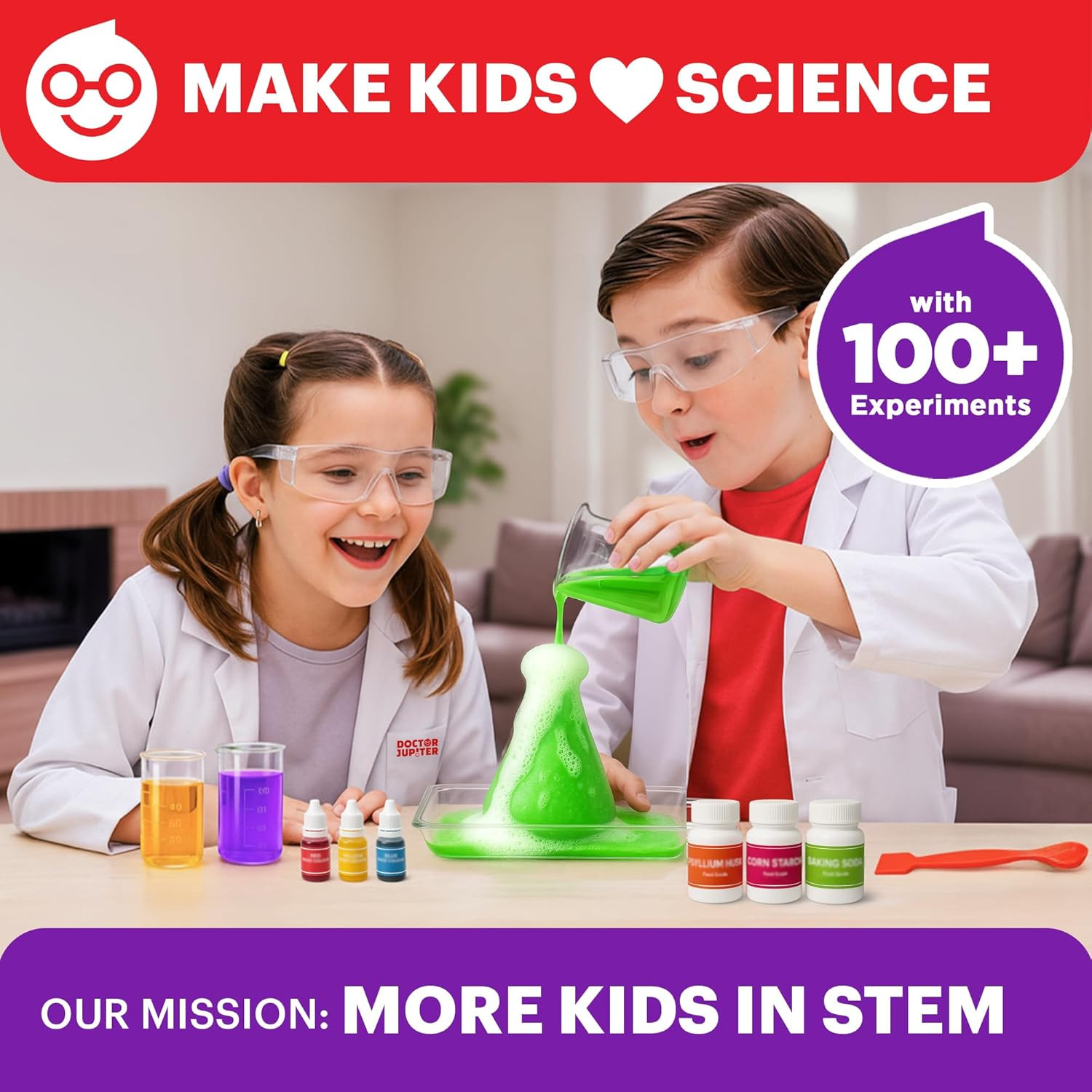 My First Science Kit for Kids Ages 4-5-6-7-8 | Christmas, Birthday Gift Ideas fo