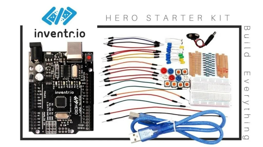 Inventr.Io Hero Starter Kit – Introduction Training (Sealed Board)