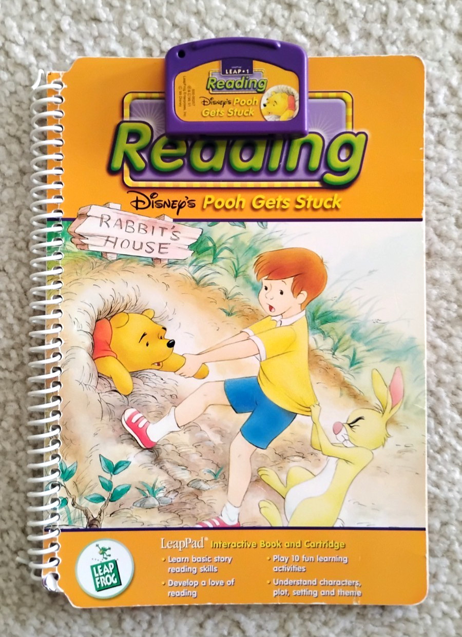 LeapFrog LeapPad Leap 1 Disney’s Winnie the Pooh Gets Stuck Book and Cartridge