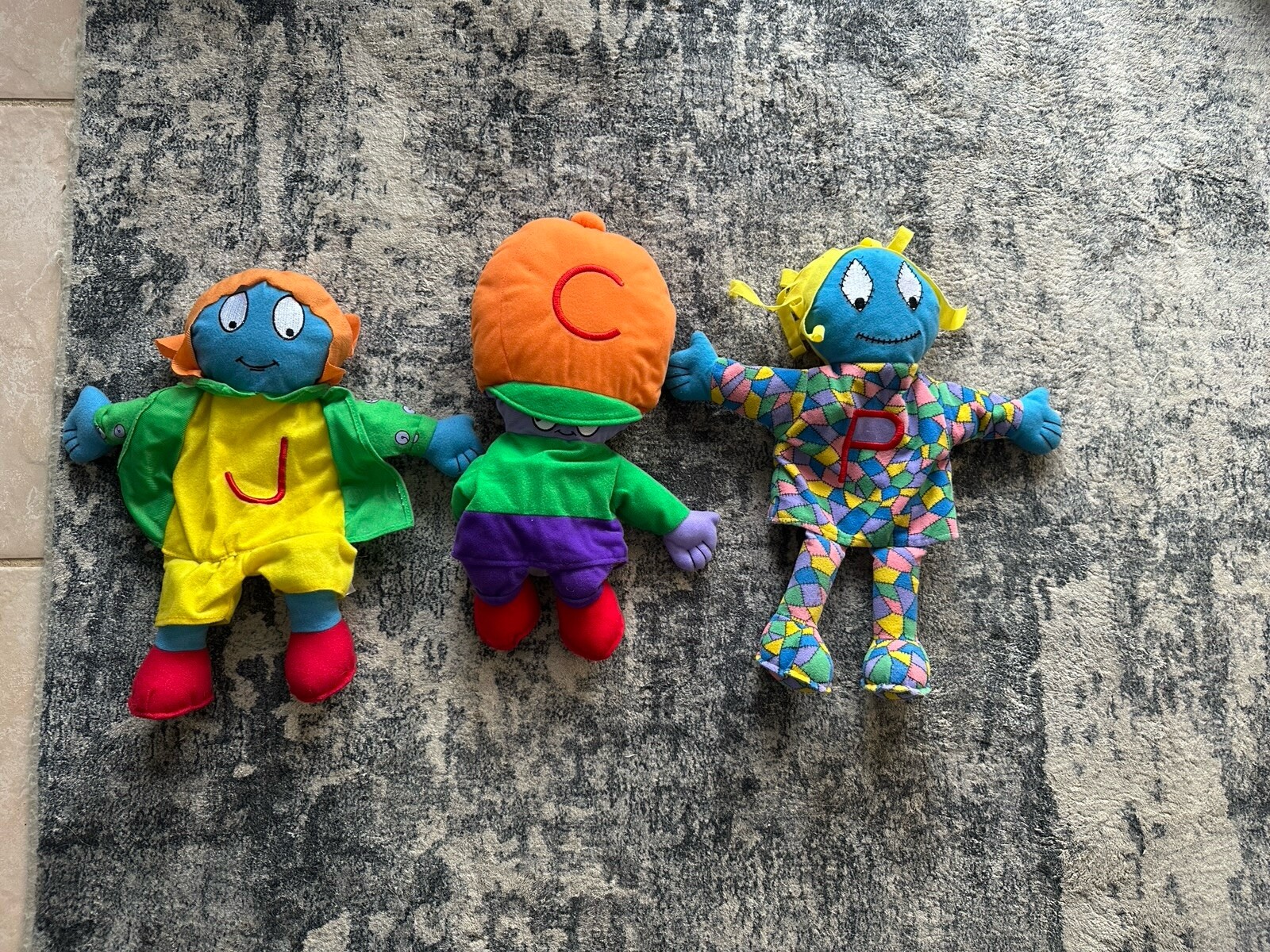 3 Letter People Hand Puppets C,J,P