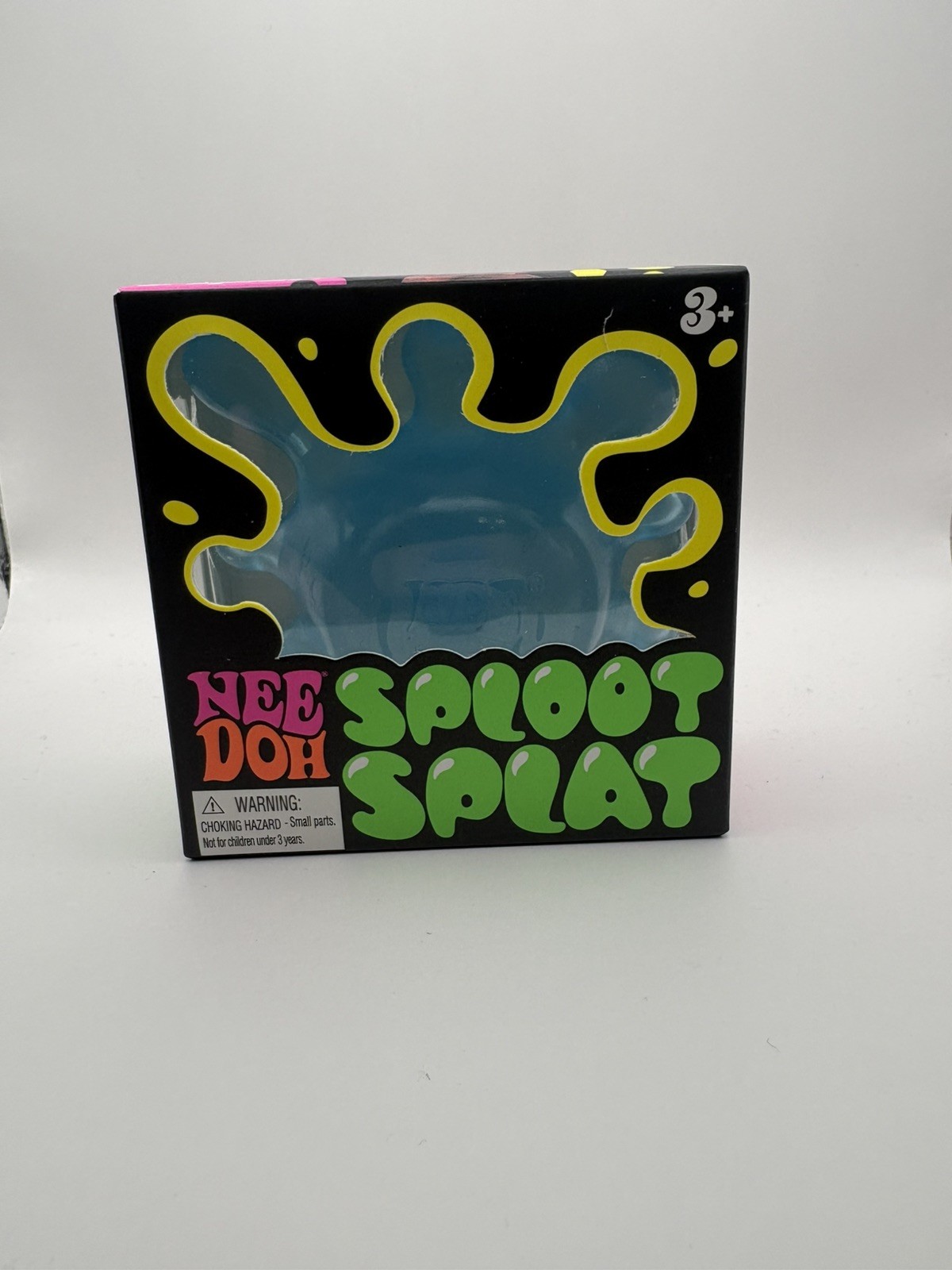 BLUE NeeDoh SPLOOT SPLAT, Nee Doh Splatter Fidget, Nee-doh SplootSplat Squishy.