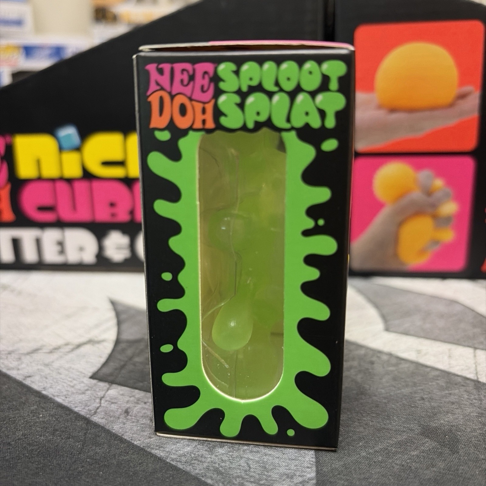 🫟 Genuine Schylling NeeDoh Sploot Splat Squeeze Green US SELLER Same Day 🔥🫟