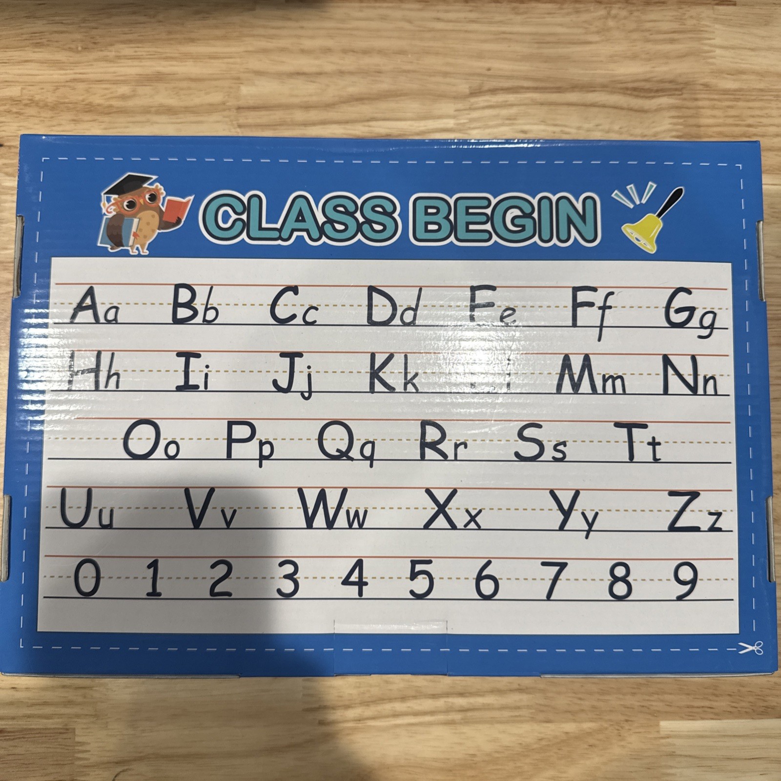 Pretend Play Teacher Set Classroom Learning Education Reusable Whiteboard