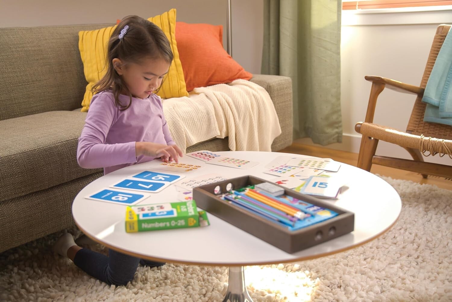 School Zone Numbers Flash Cards: Toddler, Preschool, Kindergarten, Learn Math, A