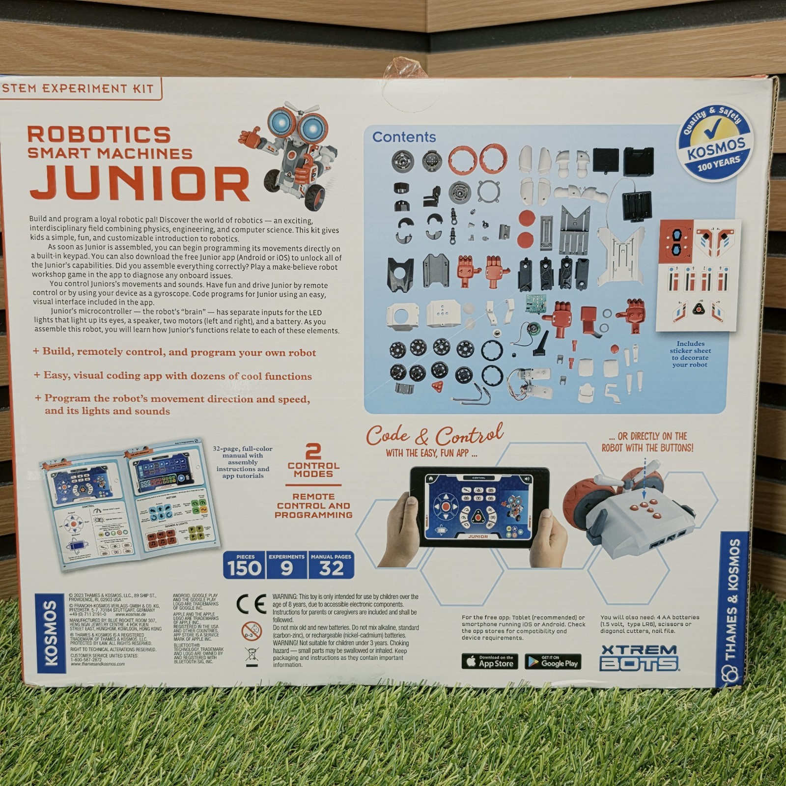 NIB Thames & Kosmos Robotics Smart Machines Junior STEM Open Box