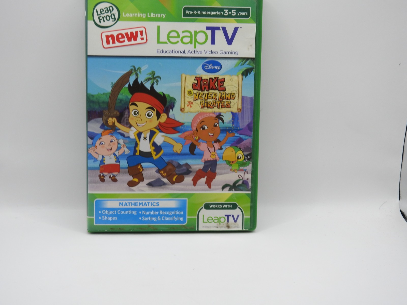 Leap Frog Learning Library Leap TV Jake And The Never Land Pirates Mathematics