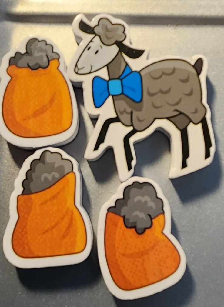 32 Thick Foam Nursery Rhyme Safety Magnets with full magnet backing – GUC