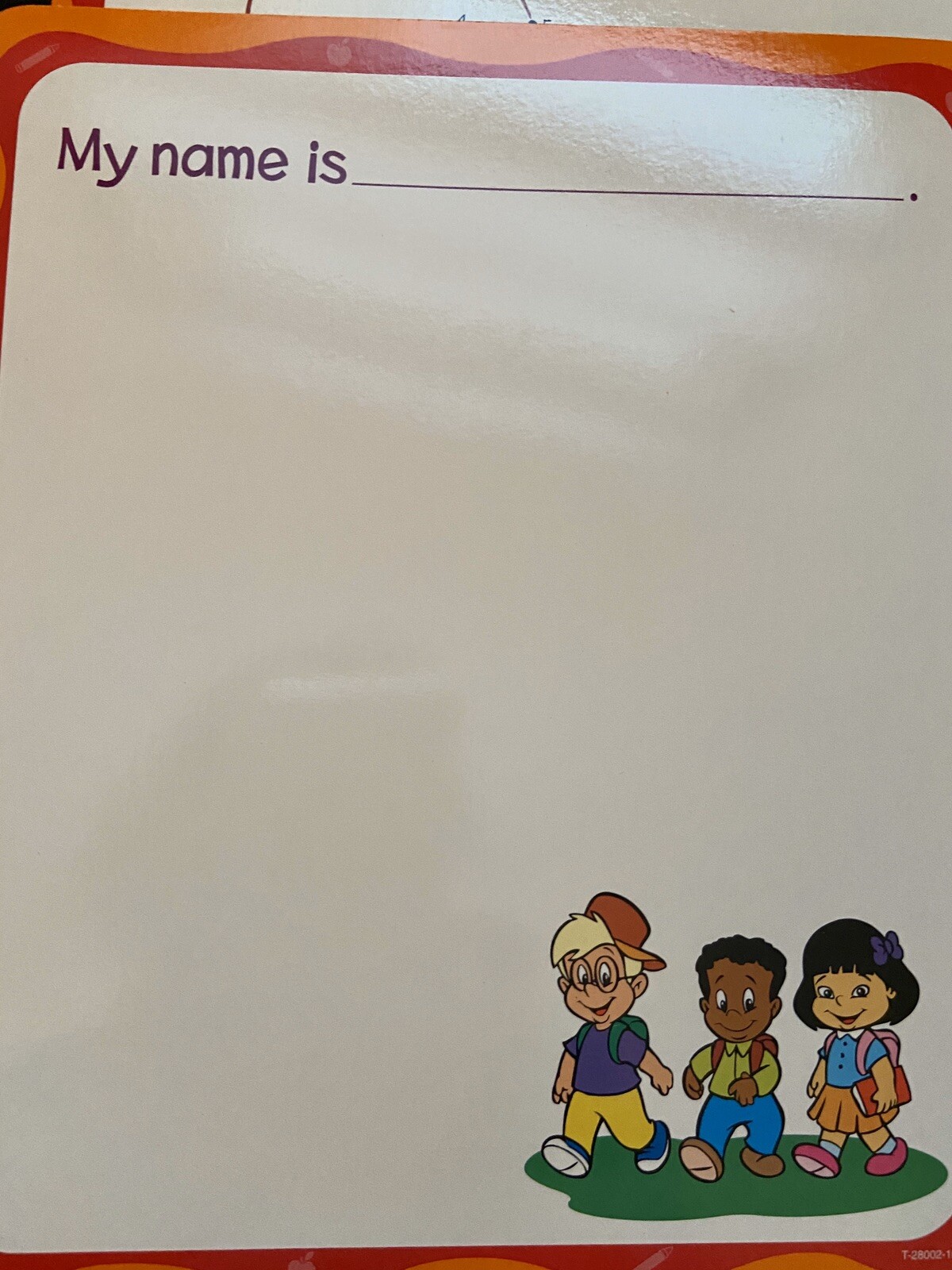 NEW! 4-6 TREND Enterprises “MY DAY AT SCHOOL” 10 2-sided WIPE OFF ACTIVITY CARDS