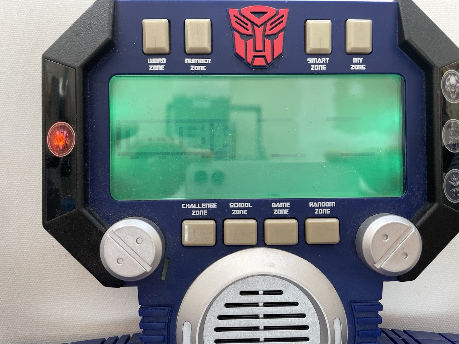 Laptop Transformers Optimus Prime Talking Learning Computer Tested Works HTF A1