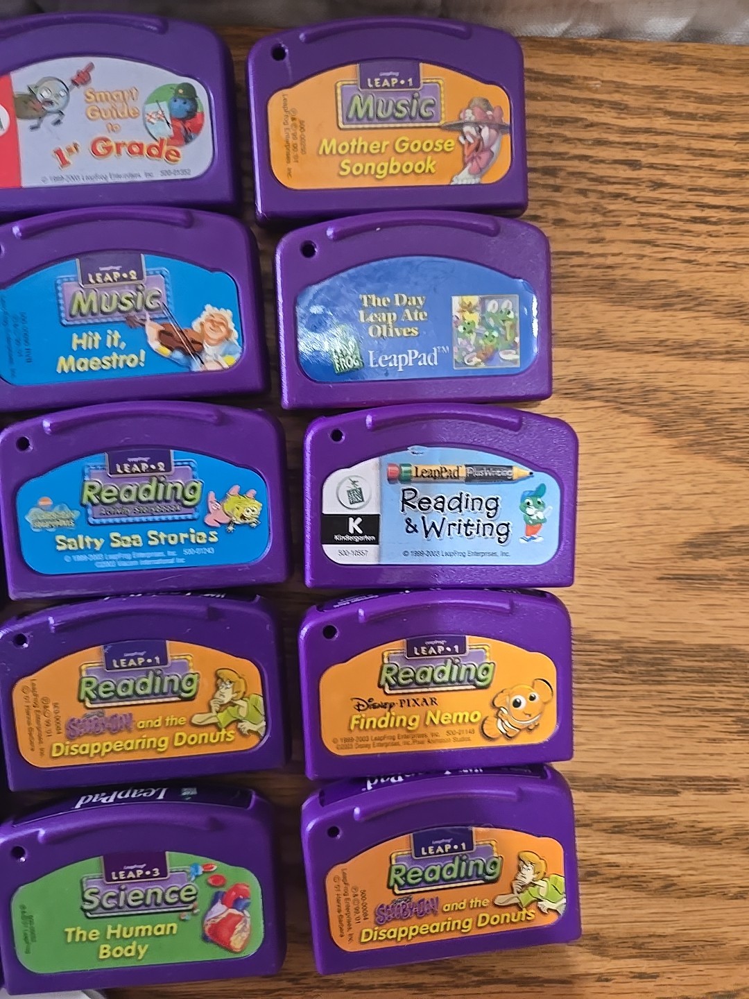 LeapFrog LeapPad Original Learning System Educational Reader Works! 26 Games