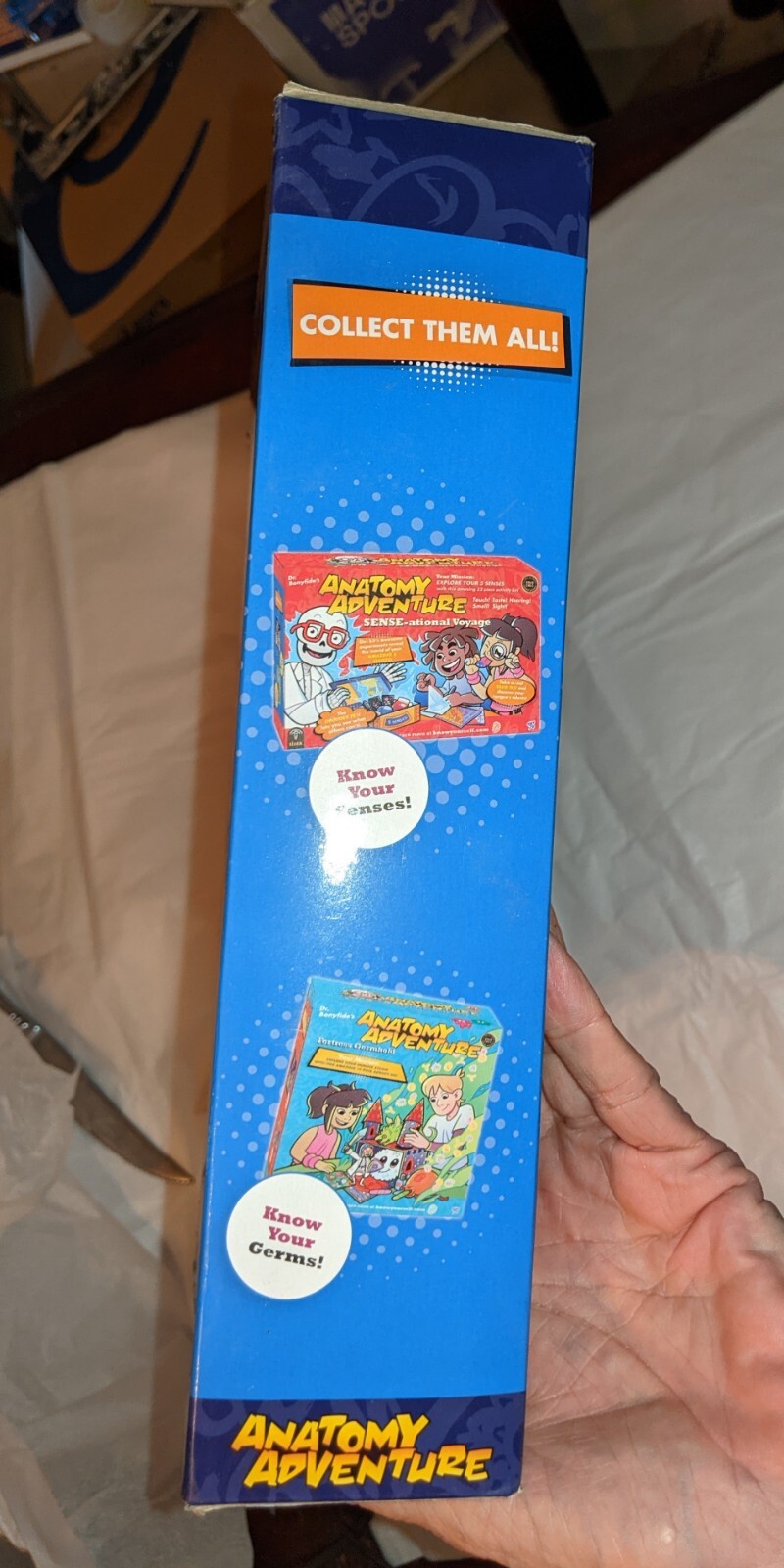 NIB Dr Bonyfide’s Anatomy Adventure Bone Box Bazaar Tillywig BRAIN CHILD Award!