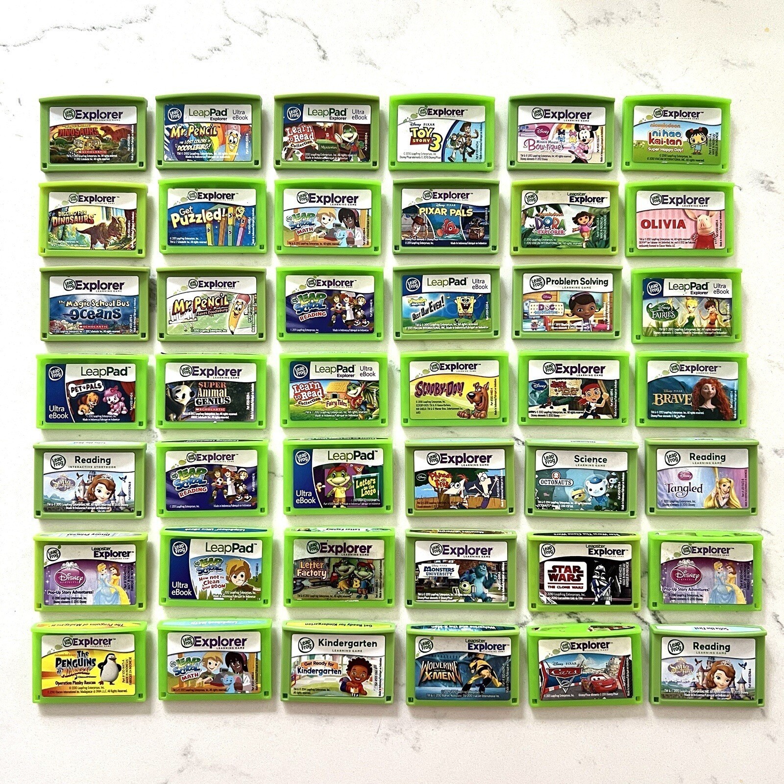 Leap Frog LeapPad Explorer Game Cartridges for Leapster Tablets XDI Ultra Pick