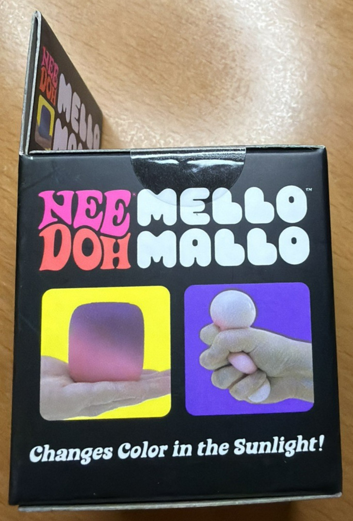 NeeDoh MELLO MALLO (Pink) VIRAL SQUISHY TOY! SCHYLLING SEALED
