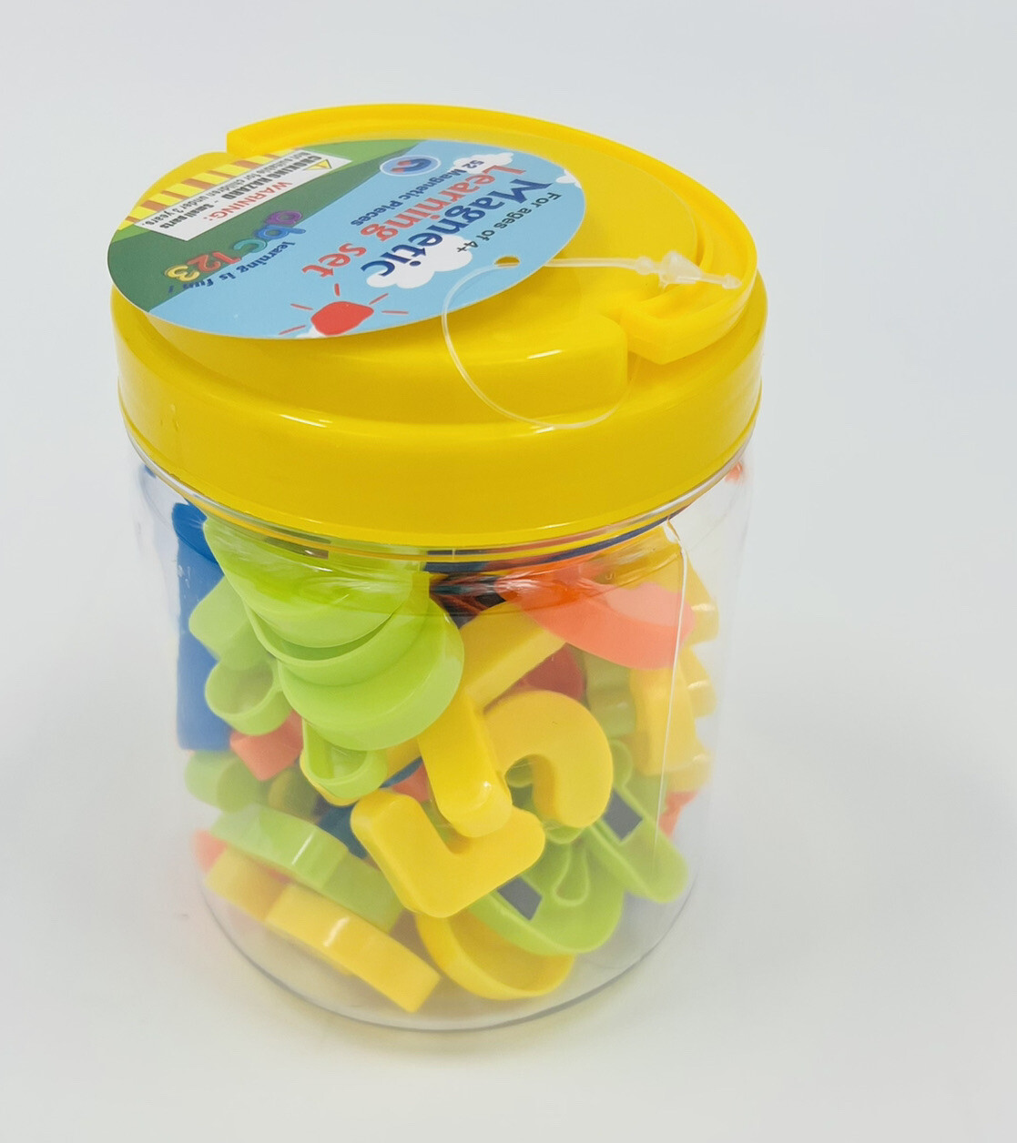 Magnetic Letters & Numbers for Toddlers Plastic Alphabet ABC 123 Fridge Magnets