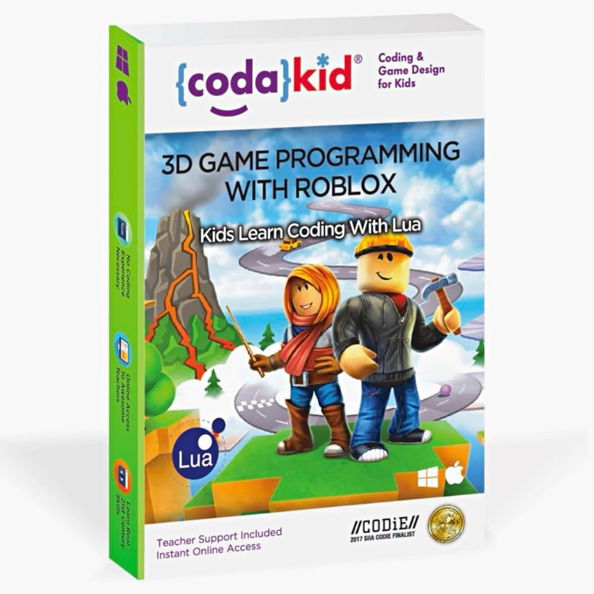 CodaKid 3D Game Programming w/ Roblox – Kids Learn Coding in Lua, Ages 9+