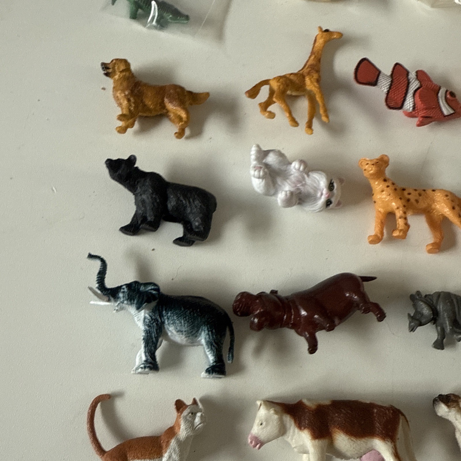 Lot of 45 Unbranded Mini PVC Animals