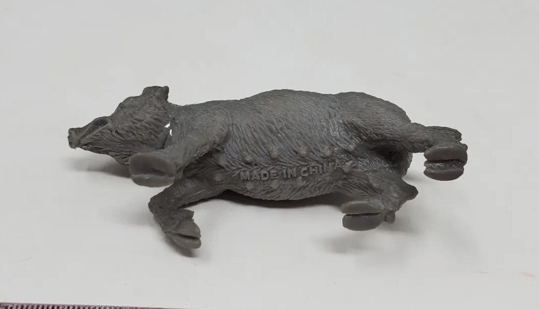 Boar Miniature Toy Figure 2.5″ Plastic Play Display Diorama