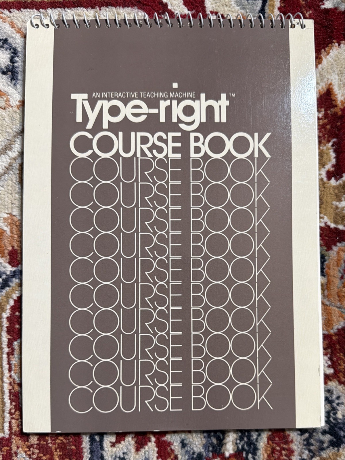 VTG 1985 VTech Type-Right Pre-Computer Typing Tutor w/ Course Book & Tape WORKS