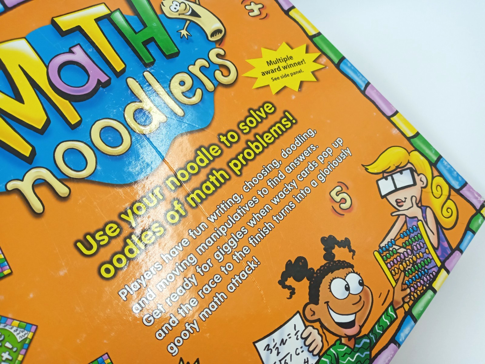 Math Noodlers Game, Grades 4-5 by Edupress- INCOMPLETE / MISSING Parts / Pieces