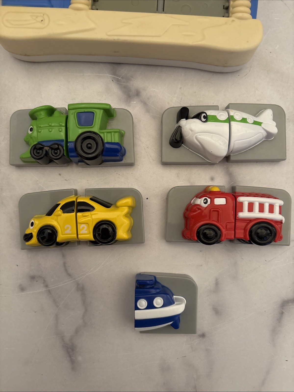 Leap Frog Fridge Phonics Wash N Go Magnetic Vehicle Cars Airplane Leapfrog