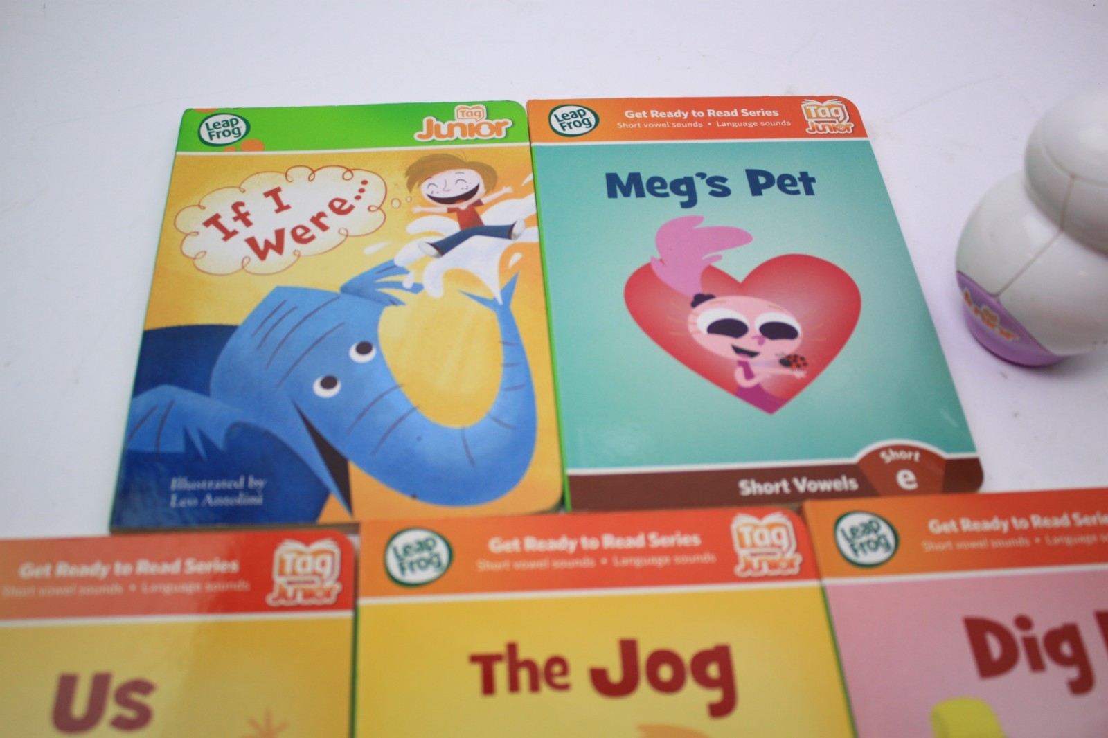 Leapfrog Tag Junior with 5 – Hardback Books – US – If I Were – The Jog – Dig It