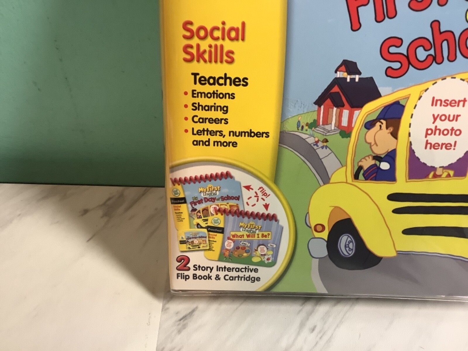 My First LeapPad: Preschool Social Skills – First Day of School Interactive Book