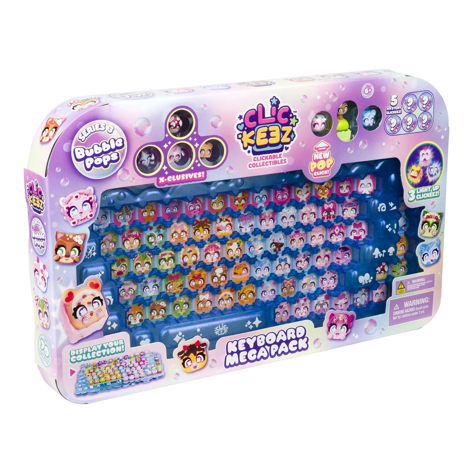 Clickeez Keyboard Mega Pack ~ Series 3 – Bubble Pops | Ships Free