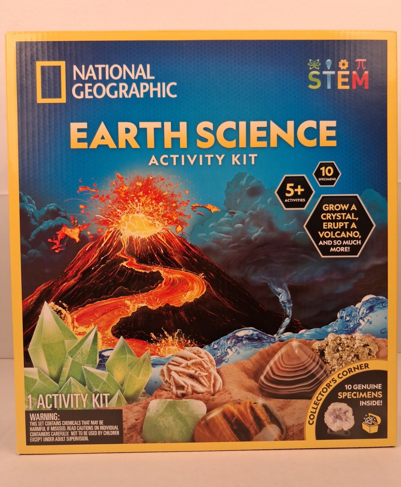 National Geographic Earth Science Activity Kit. STEM