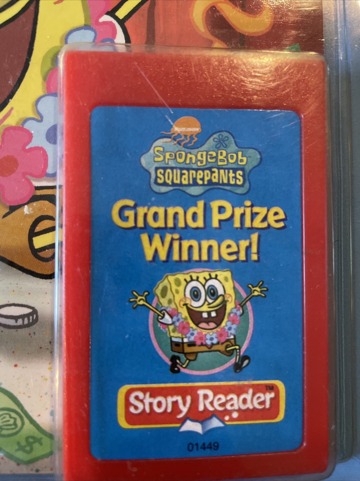 Story reader books and Cartridge PI Kids Sponge Bob New Sealed
